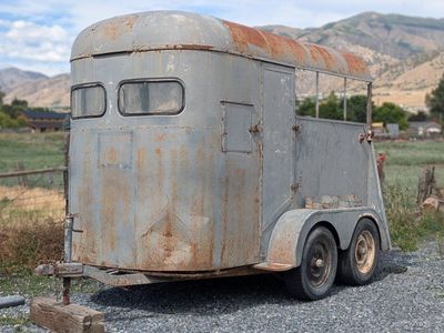 2 horse trailer