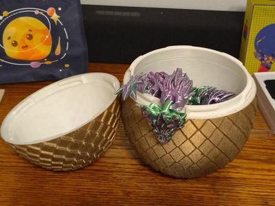3D printed large egg and/or dragon