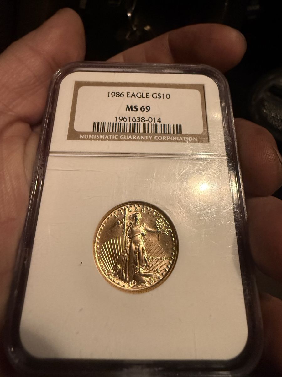 Quarter Ounce Gold Eagle NGC MS69