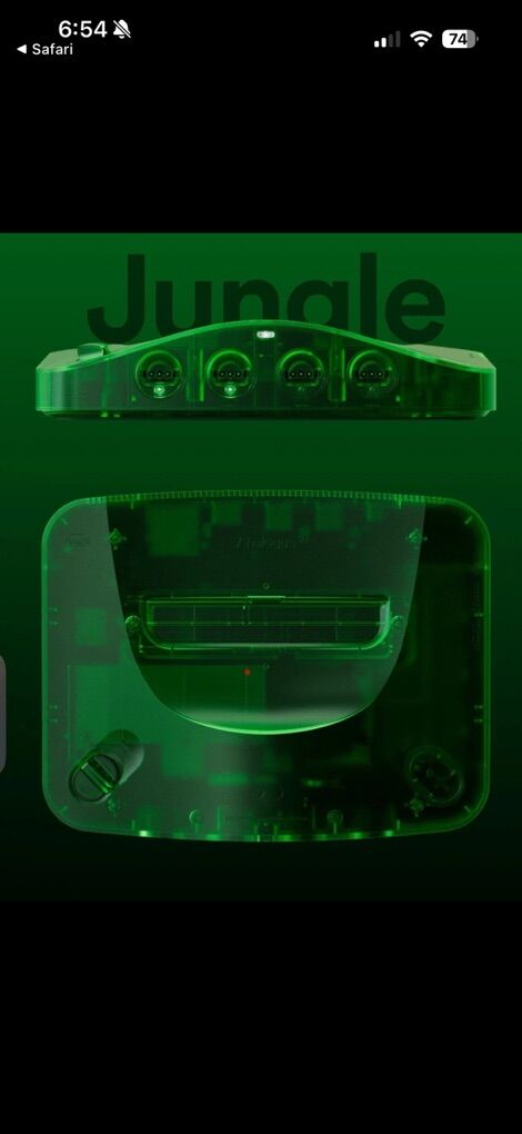 Analouge 3D Jungle N64 New