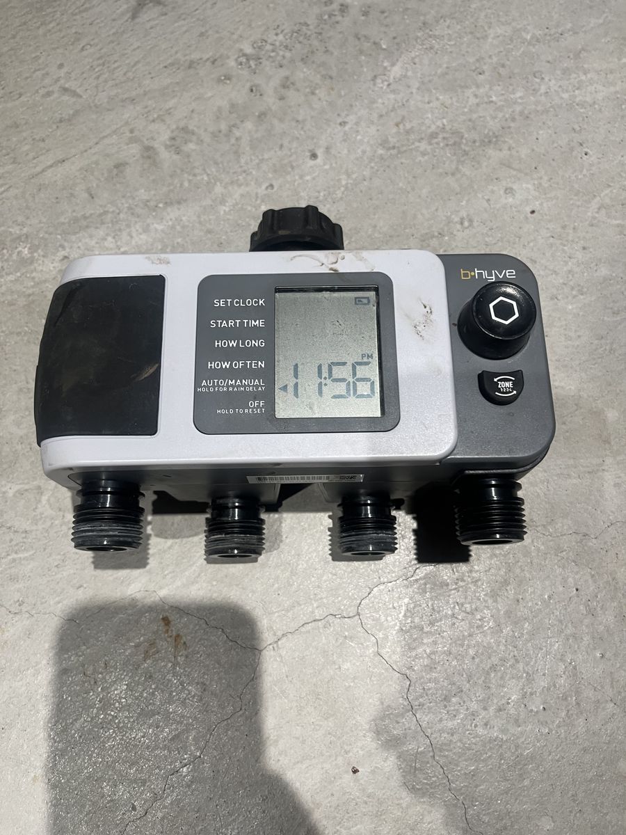 Orbit BHyve irrigation timer