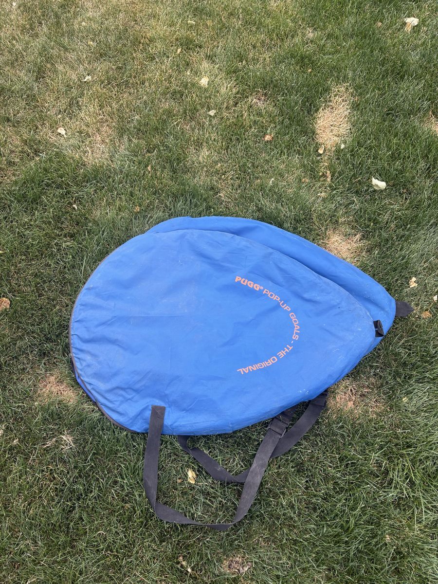 Pugg The Original Pop-Up Goals Soccer Training Net - Blue