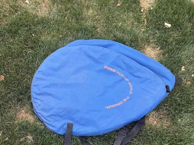 Pugg The Original Pop-Up Goals Soccer Training Net - Blue