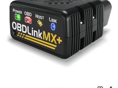 OBDLink MX+ OBD2 Bluetooth Scanner for iPhone, Android, and Windows