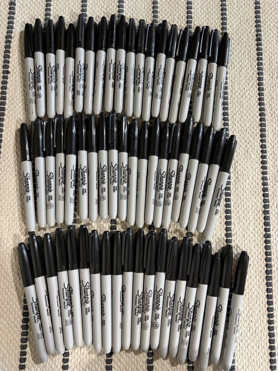 Fine Tip Sharpies