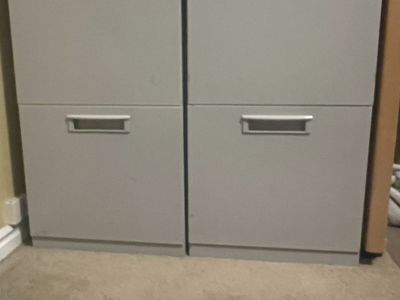 File Cabinets - TWO Matching