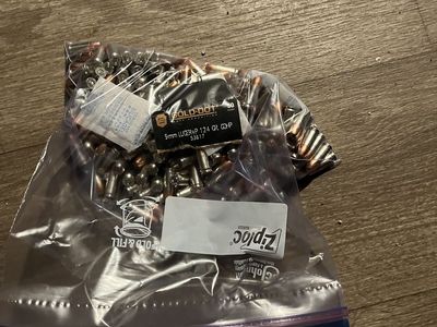 Speer Gold Dot 124gr +P 9mm 200 Ct Bags