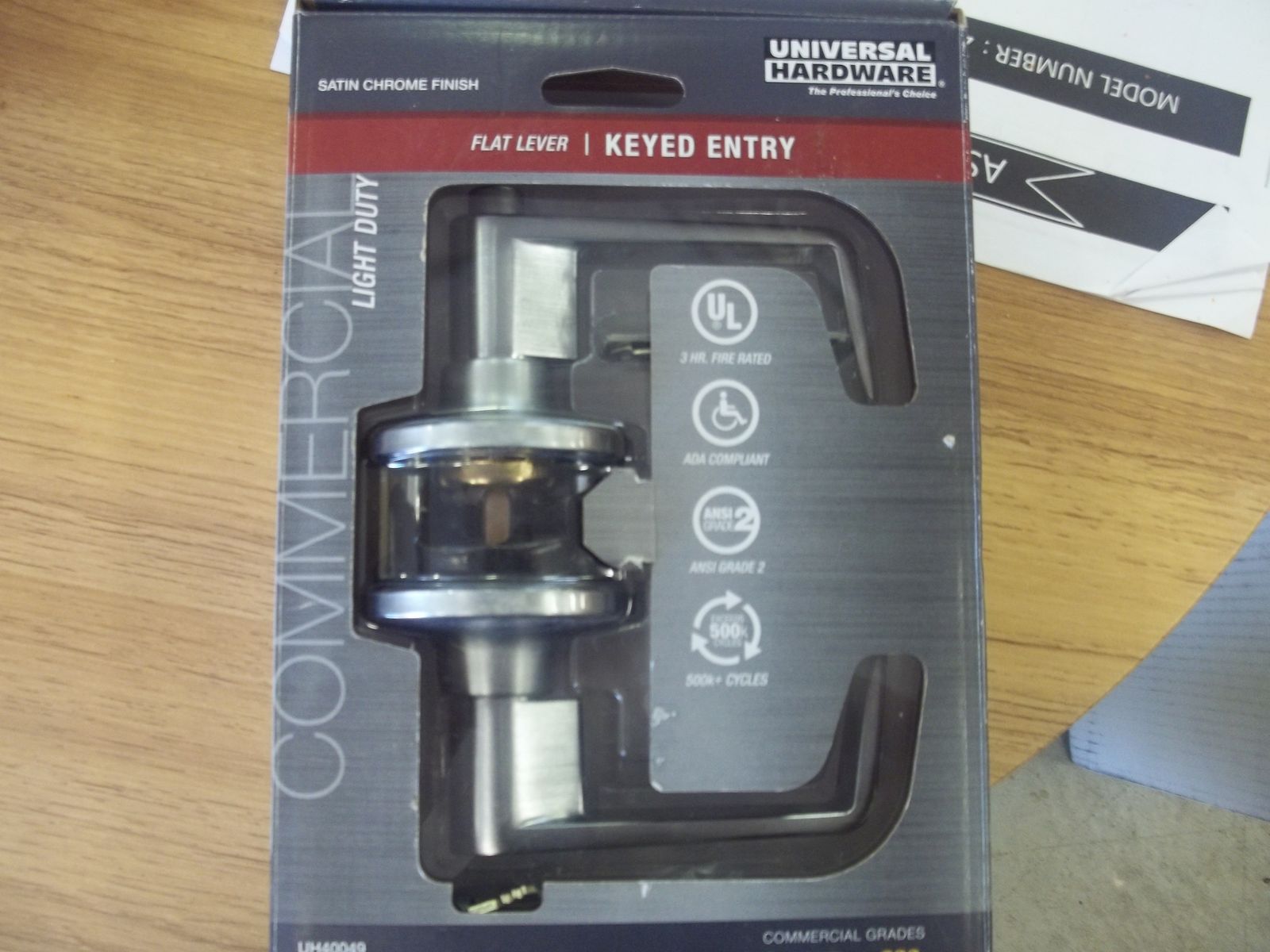 Universal Hardware Commercial Keyed Entry Door Handle