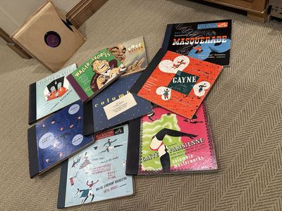 Collection of Vintage 78rpm Records