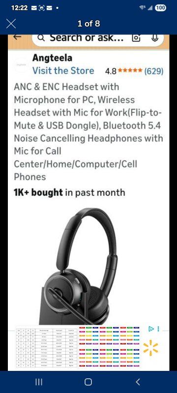 New in. Box! Bluetooth Headset 
ANC/ENC Wireless B