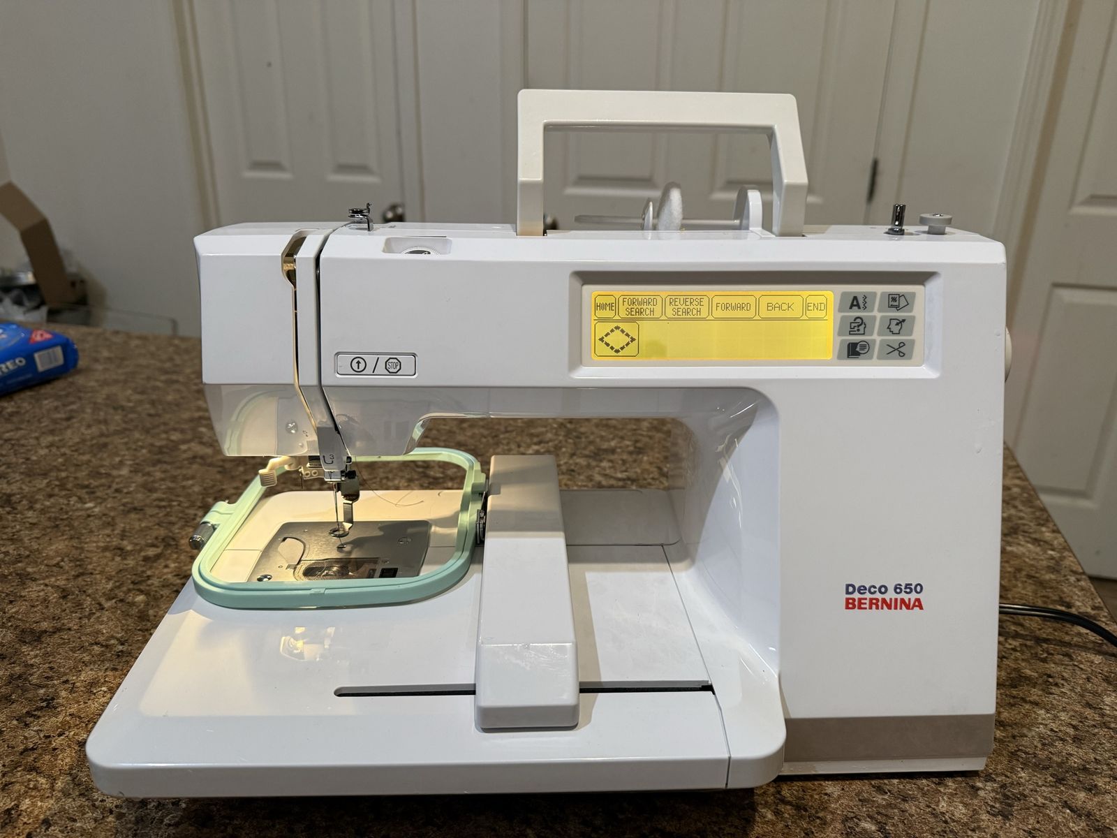 Bernina Deco 650 embroidery sewing machines