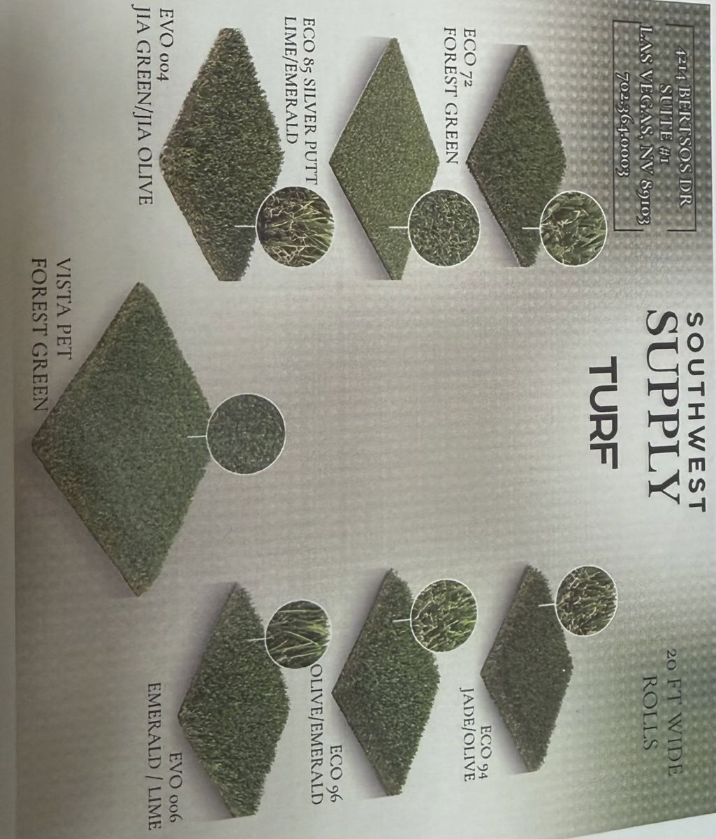 Artificial Turf for SALEE STARTING AT $1.70