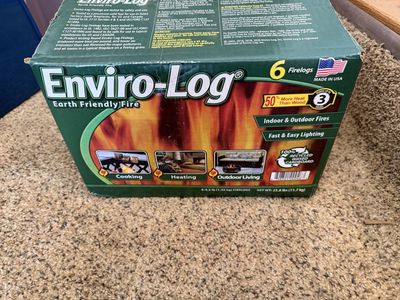 Enviro-log Firewood & Citronella Candle