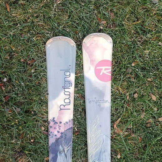 142 cm Rossignol Downhill Skis Bindings 140 cm