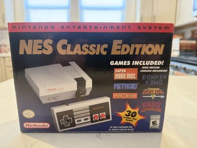 Nintendo NES Classic Edition – UNOPENED – 30 Games Included