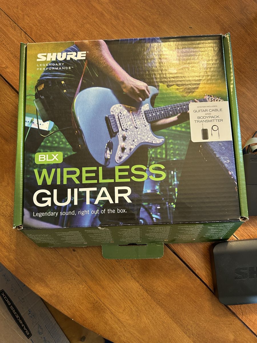 Shure Wireless Receiver and Bodypack BLX14