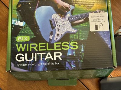 Shure Wireless Receiver and Bodypack BLX14