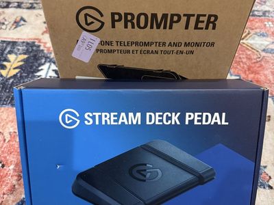 Elgato Prompter -Stream Deck Pedal