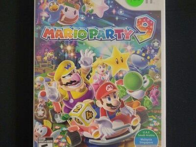 Mario Party 9 (Nintendo Wii, 2012) Tested. Excelle