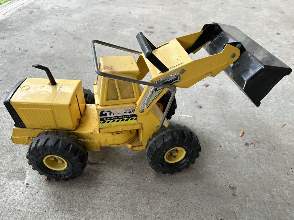 Tonka Steel Mighty Diesel Front Loader