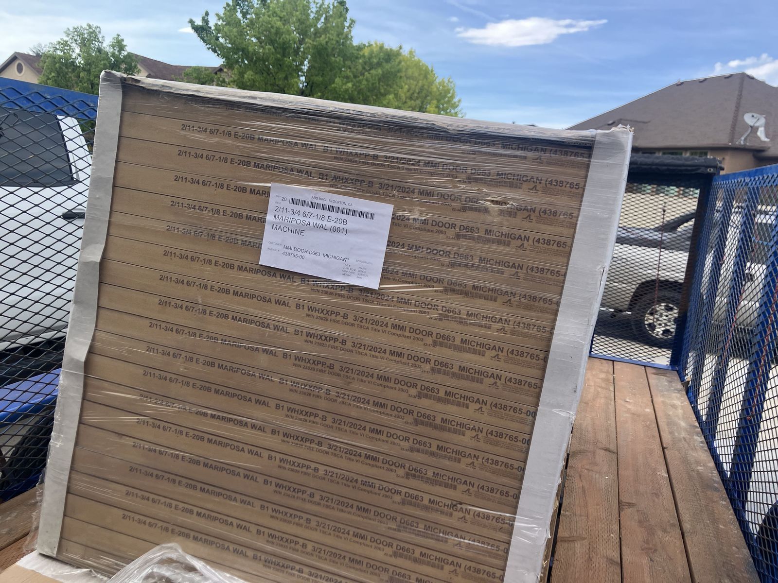 Fire-Rated Solid Core Interior Doors – Walnut Finish (NEW)