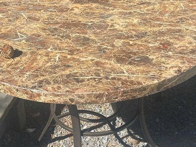 Outdoor table and chairs