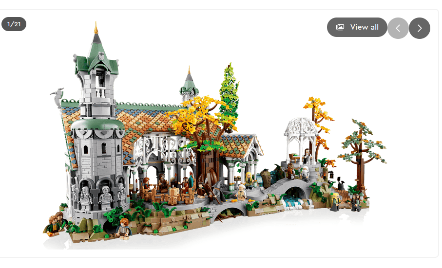 Lego Rivendell set