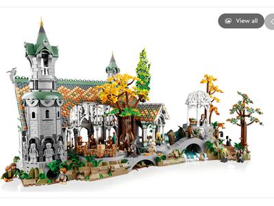 Lego Rivendell set