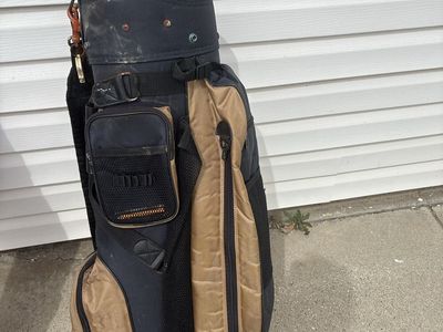 Vintage Golf Club Set with Bag - Power Trac Irons