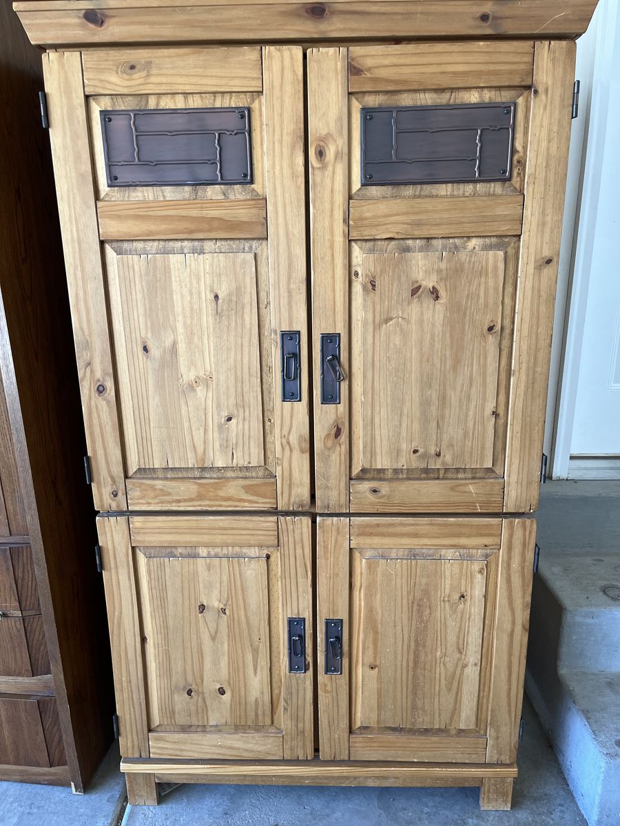 Solid Wood Armoire