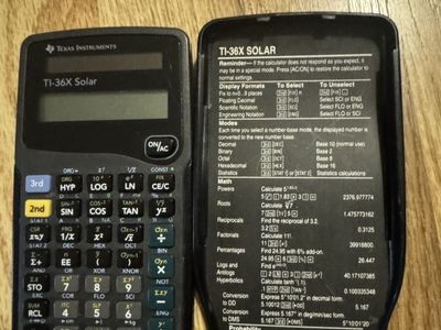 Texas instruments TI-36X SOLAR