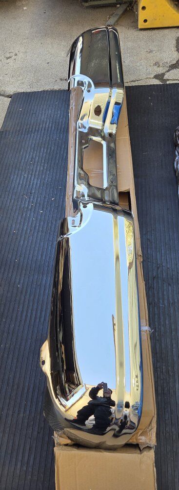 Ford 97-03 F-150 F-250 rear step bumper face steel