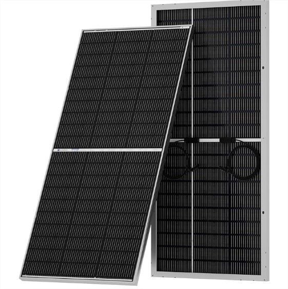 4 - Eco-Worthy 195W bifacial solar panels