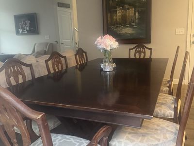Dinning Table with 8 chairs