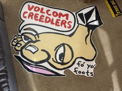 Huge Volcom sticker VOLCOM ceedlers sticker 2’ x 2’