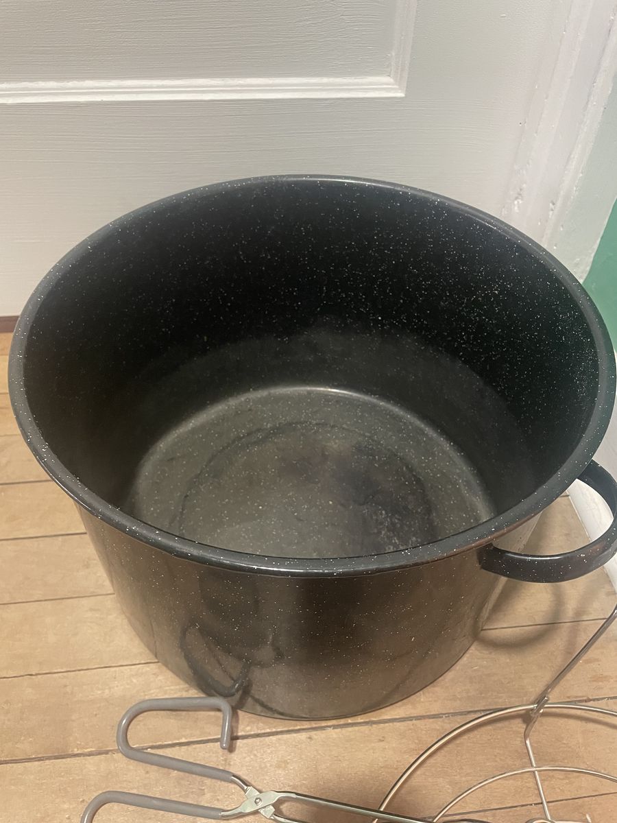 21-Quart Graniteware Water Bath Canning Set