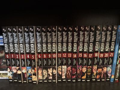 Jujitsu kaisen volumes 1-21 missing volume 7 manga book