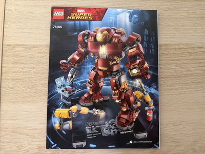 Used LEGO Marvel Super Heroes The Hulkbuster: Ultron Edition Set 76105