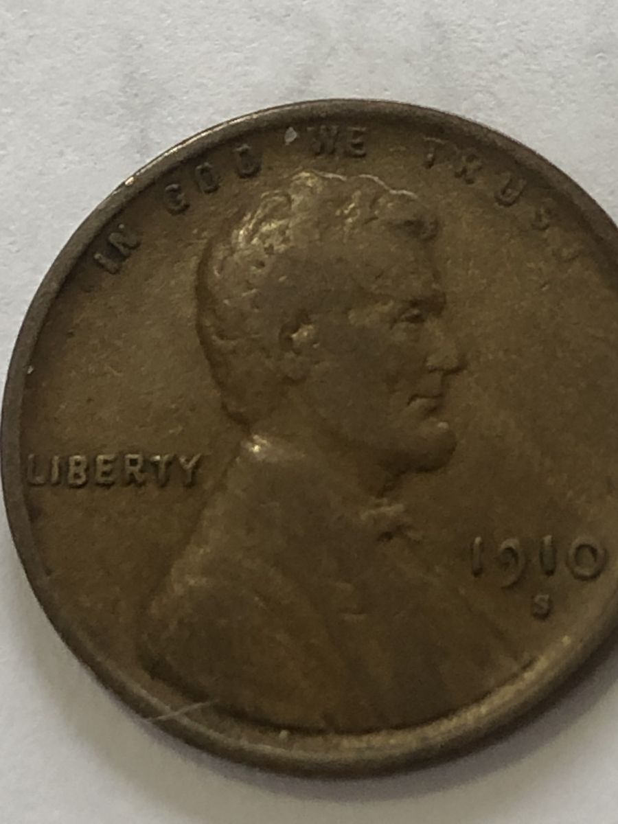 1910S Lincoln Copper Cent