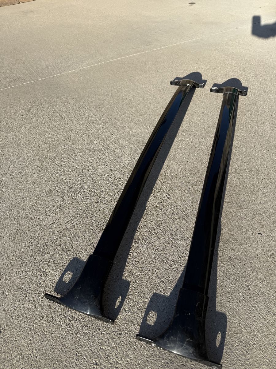 Black Roof Cross Bars for 2017-2022 Nissan Armada Luggage Rack - Gently Used