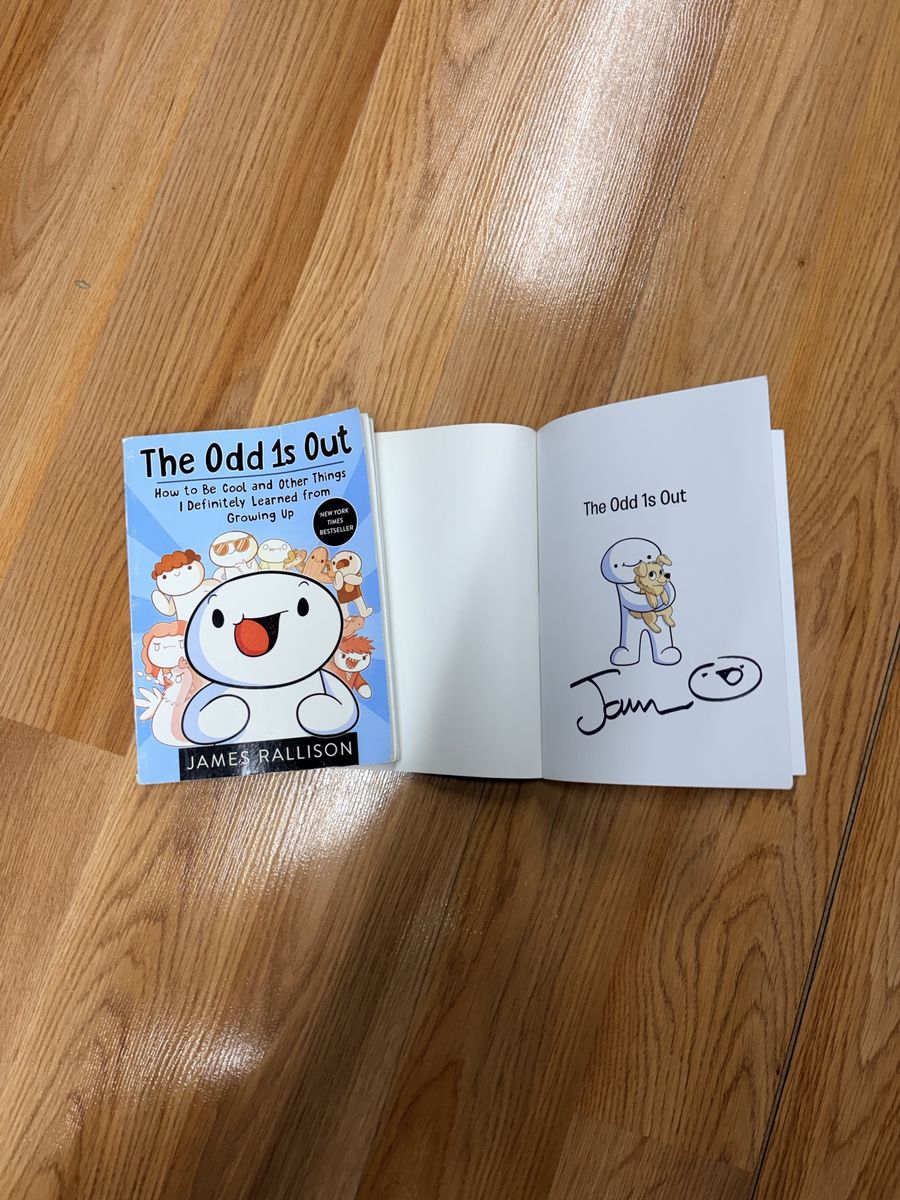 The Odd 1s Out by James Rallison - 2 Book Set: How To Be Cool & The First Sequel SIGNED BY THEODD1SOUT