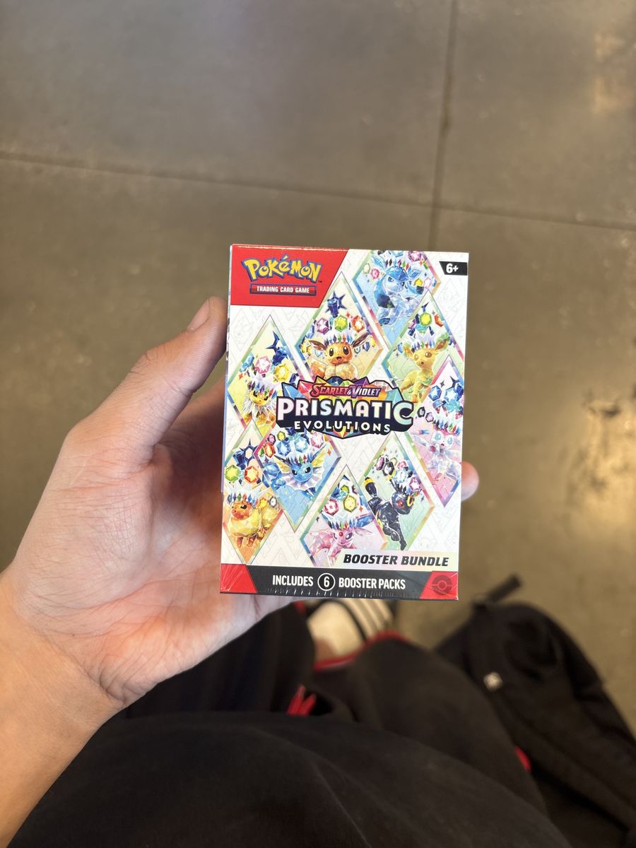 *SEALED* Pokemon TCG Scarlet & Violet Prismatic Evolutions Booster Bundle - 6 Packs
