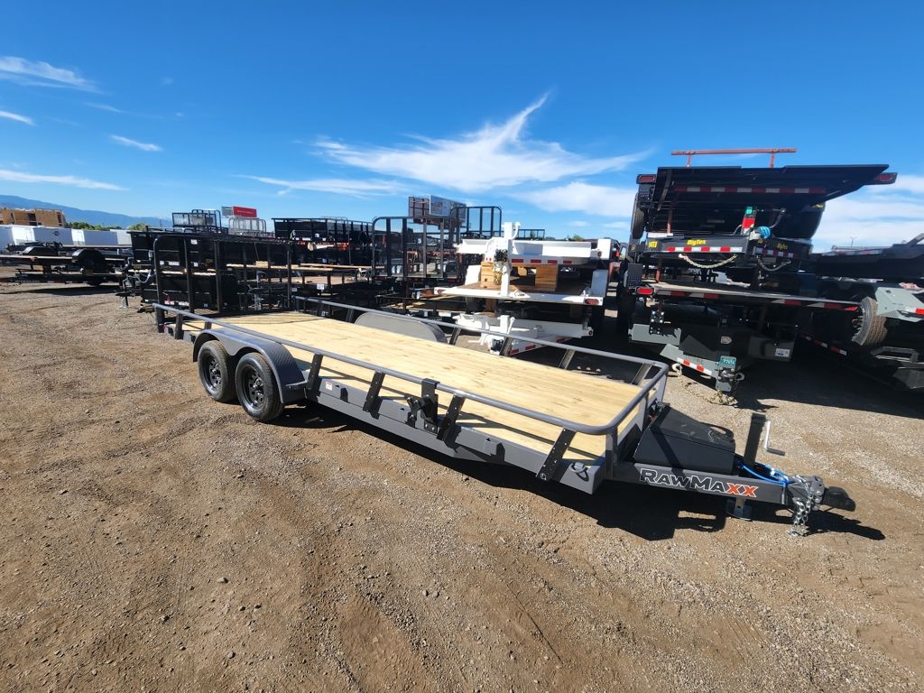 2027 RawMaxx 7X20 UTX 7K with Gate ATV Utility Trailer