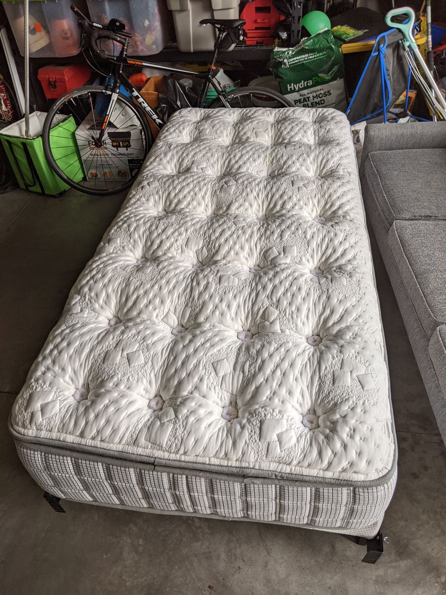 Aireloom mattress with bedrame - so soft! normally $2500