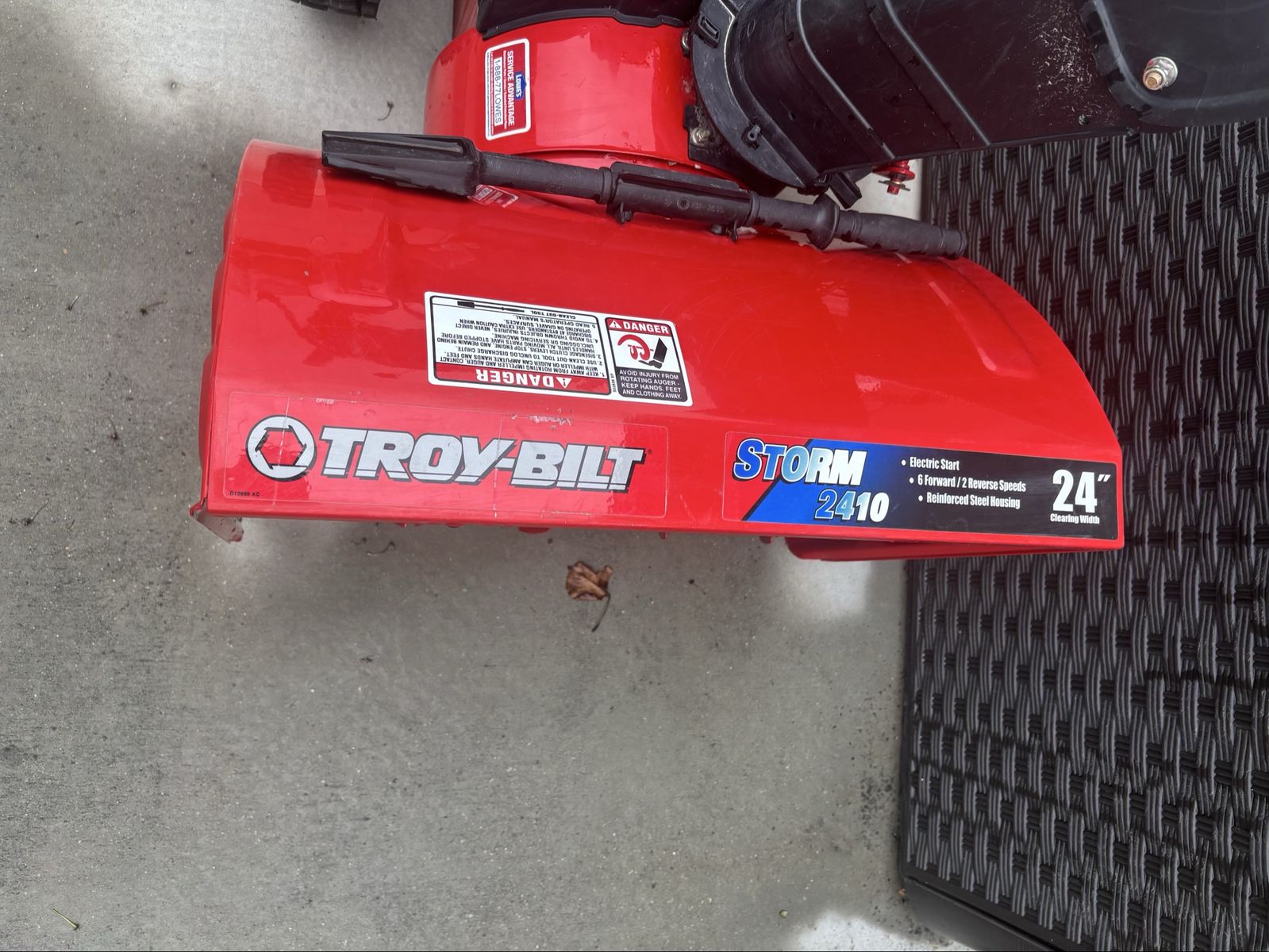 24” Snow Blower