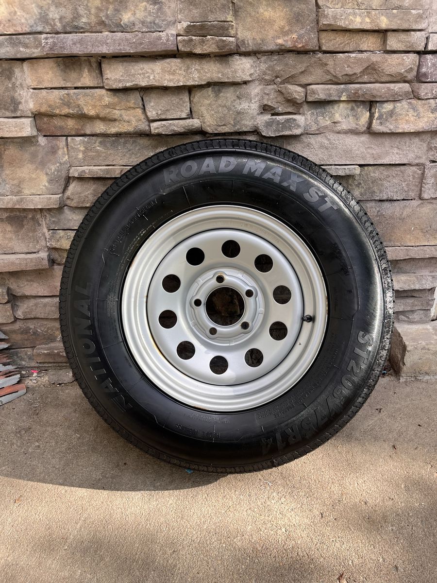 Brand new trailer wheel