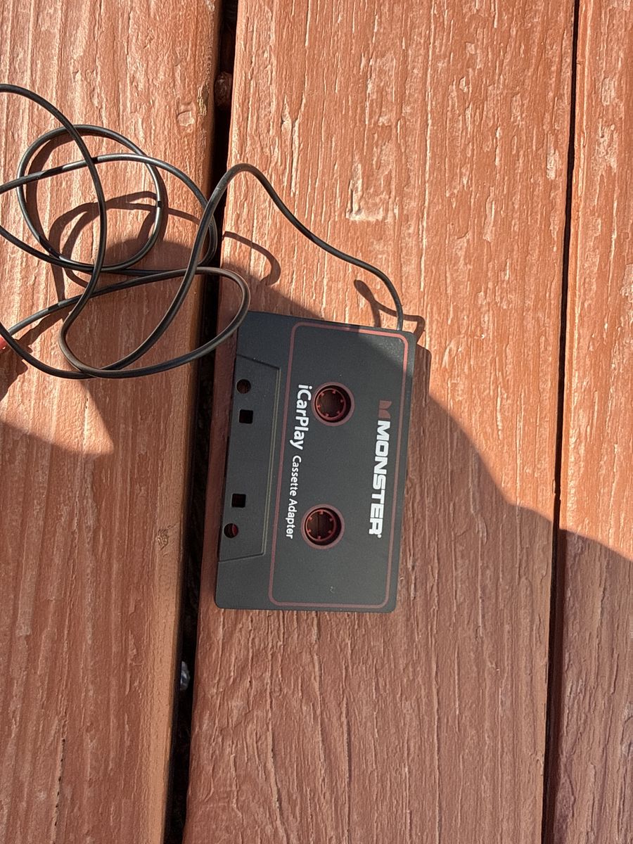 Monster iCarPlay Cassette Adapter - Connect Devices to Car Cassette Player
