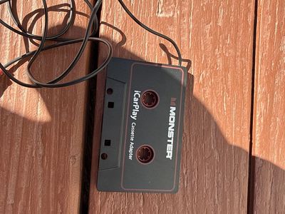 Monster iCarPlay Cassette Adapter - Connect Devices to Car Cassette Player