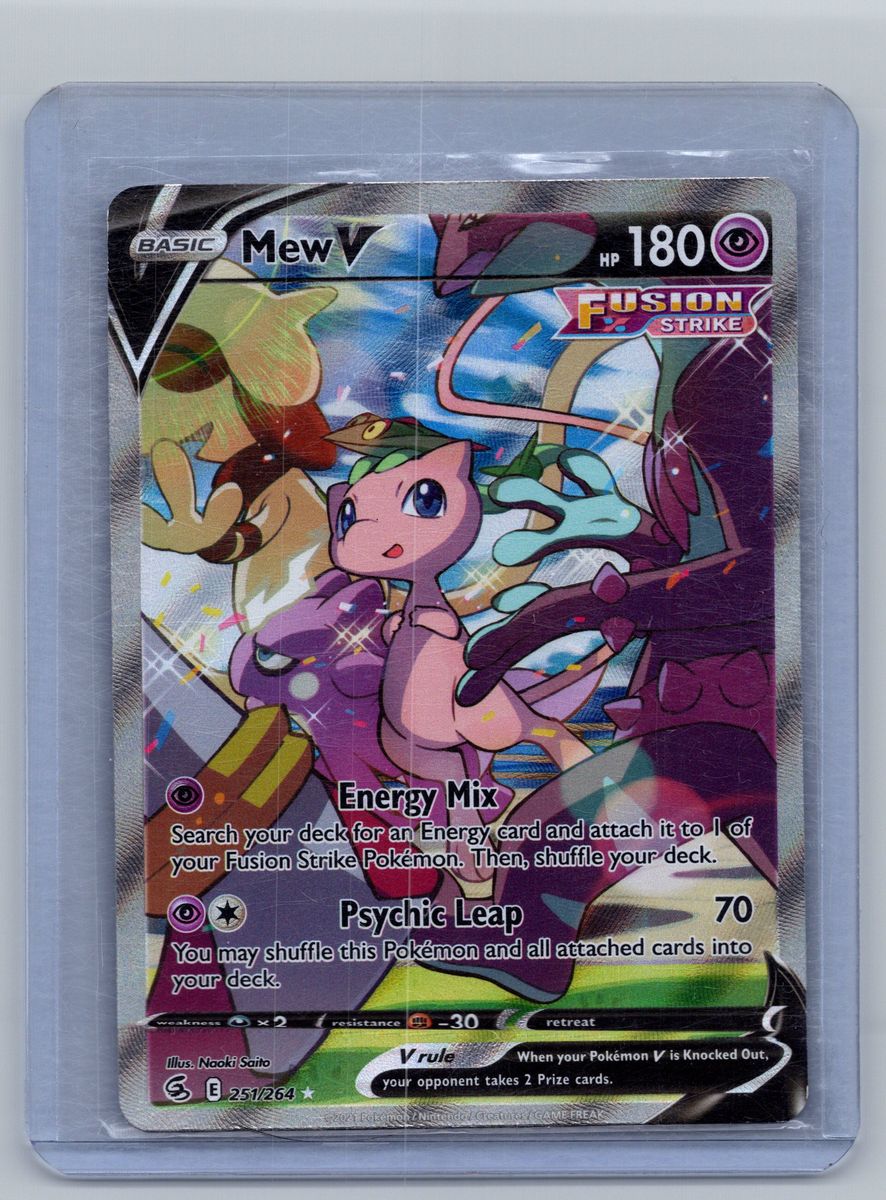 (NM) Mew V 251/264 - Pokemon Fusion Strike