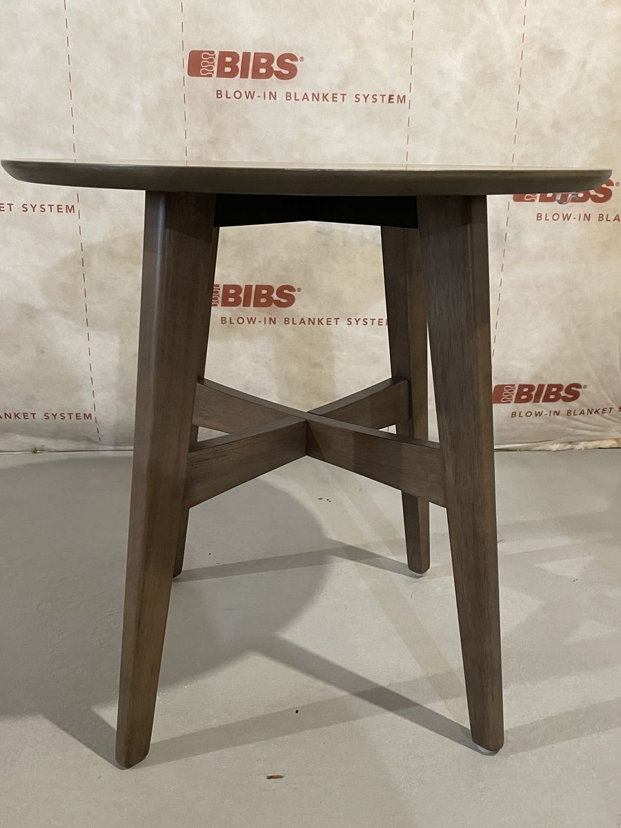 Round Wooden Side Table